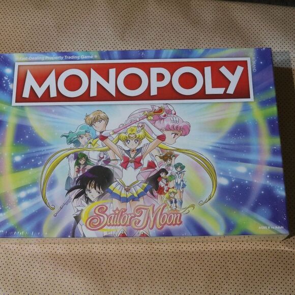 NEW SEALED Sailor Moon Monopoly - Picture 1 of 2